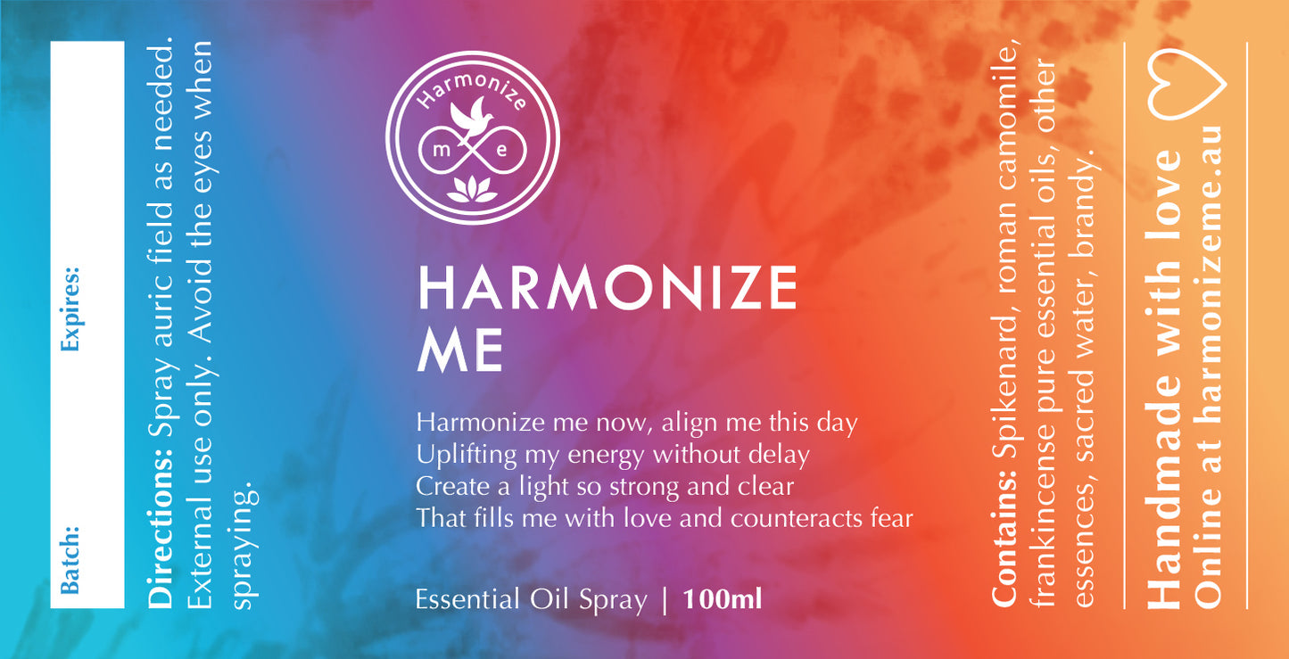 Harmonize Me | Auric Spray 100mls