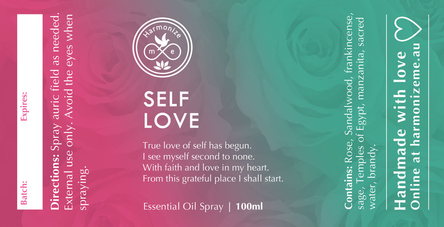 Self Love | Essential Oil Essence 100mls