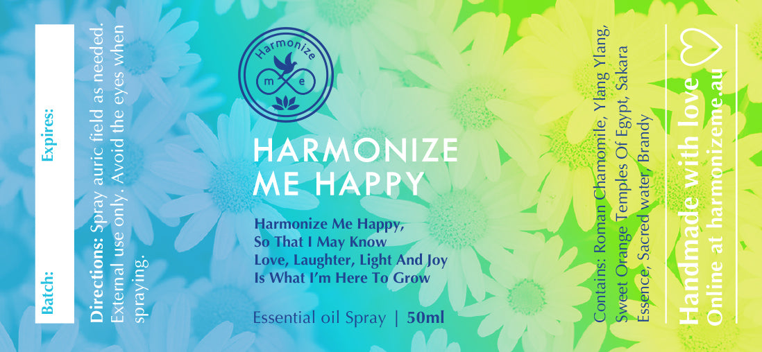 Harmonize Me Happy | Auric Spray 50mls
