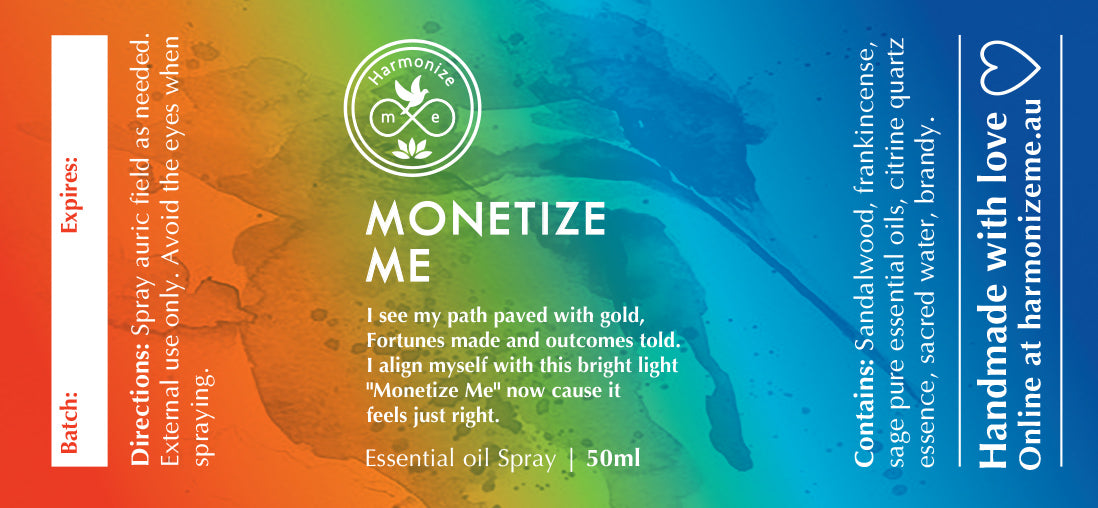 Monetize Me | Auric Spray 50mls